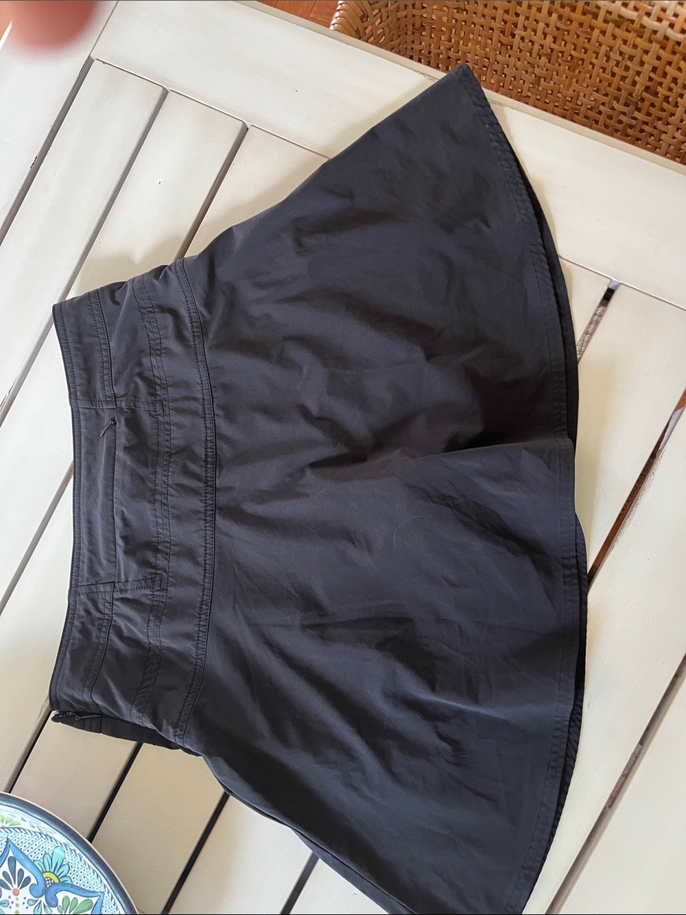 Athleta All Day Skort Black Size 10 - Picture 6 of 7